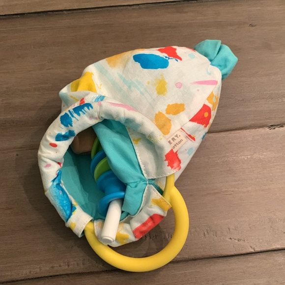 LOVEVERY Threadable Bead Kit & Organic Cotton Sensory Pouch Bundle Learning Toy - Picture 7 of 9